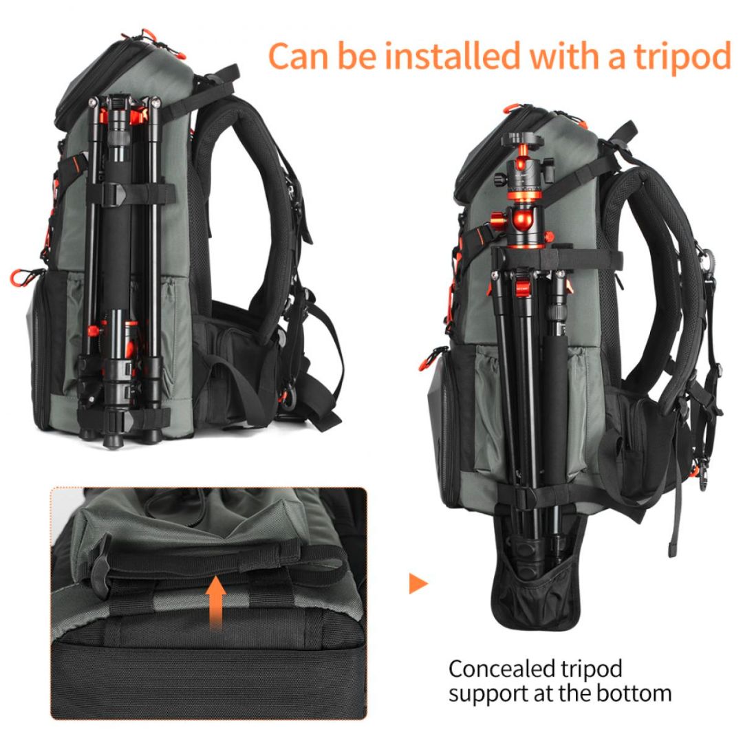 K&F Concept Pro Camera Backpack 32L Waterproof Rain cover Star Wander 03 (Crni) KF13.107 - 9